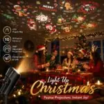 ✨Plug-&-Play HD Christmas Projector – 6 or 10 Festive Scenes(📦Buy 3 Free Shipping)