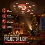 ✨Plug-&-Play HD Christmas Projector – 6 or 10 Festive Scenes(📦Buy 3 Free Shipping)