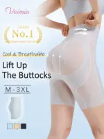 VEIMIA 360° Sculpting Shapewear Shorts Tummy Control, Cooling Breathable Memory Fabric Anti-slip Hem & No Tightness Feeling
