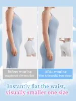 VEIMIA 360° Sculpting Shapewear Shorts Tummy Control, Cooling Breathable Memory Fabric Anti-slip Hem & No Tightness Feeling - Image 4