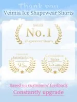 VEIMIA 360° Sculpting Shapewear Shorts Tummy Control, Cooling Breathable Memory Fabric Anti-slip Hem & No Tightness Feeling - Image 5